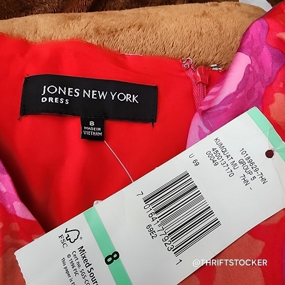 Jones New York floral printed dress - Picture 8 of 9